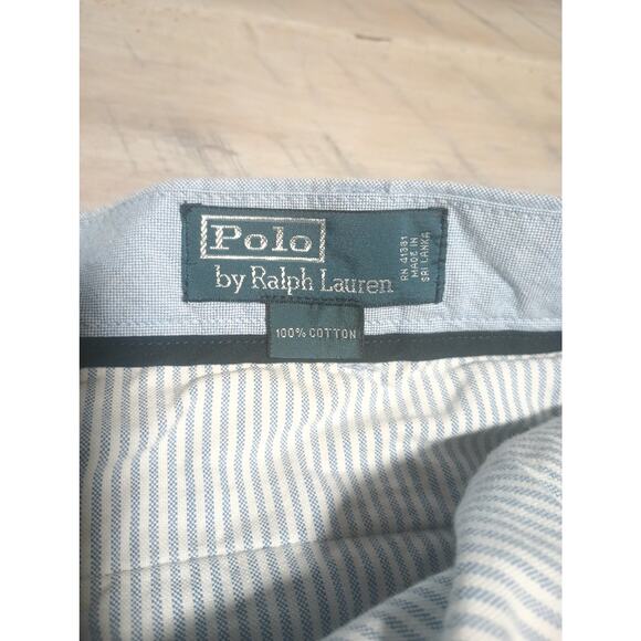 POLO RALPH LAUREN Men's 36 Classic Fit Chino Shorts Light Blue - Picture 4 of 9